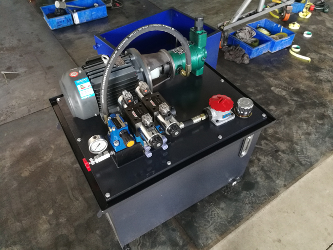 環(huan)保設備液壓系統(tǒng)(液壓站)