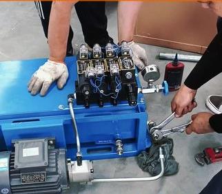 國(guo)立液壓，小型(xíng)液壓站開始(shi)制作